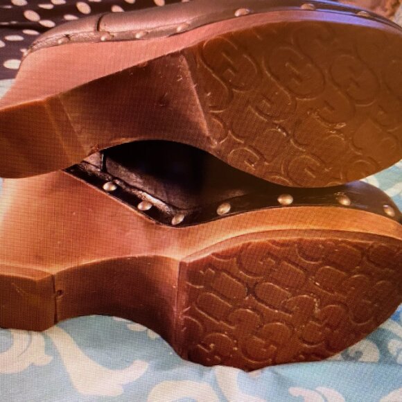 Ugg Boots Size 7 Black Leather - Picture 7 of 15